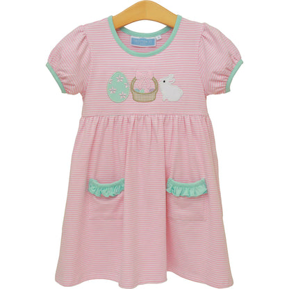 Bunnies & Baskets Dress | Trotter Street