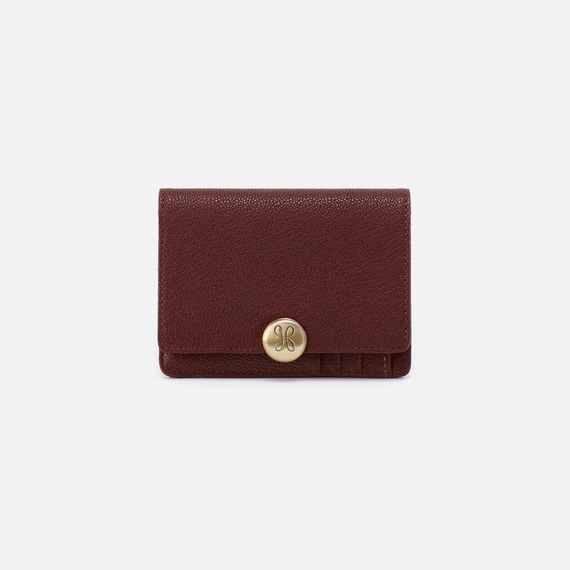 Hutton Small Wallet | Micrograin Leather | HOBO