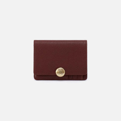 Hutton Small Wallet | Micrograin Leather | HOBO