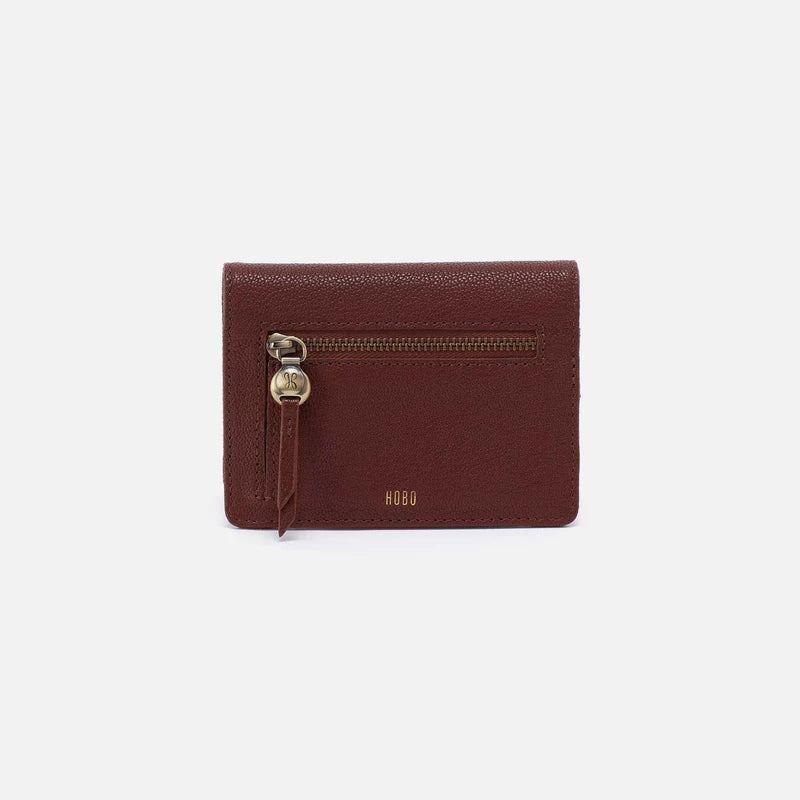 Hutton Small Wallet | Micrograin Leather | HOBO