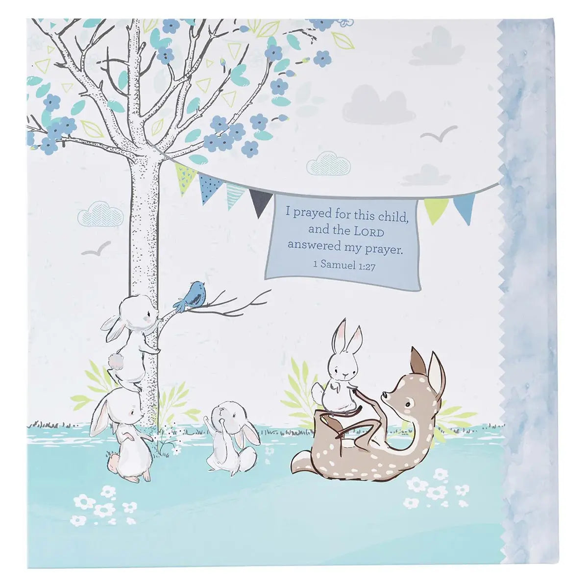 Padded Hardcover Memory Book | Baby Boy