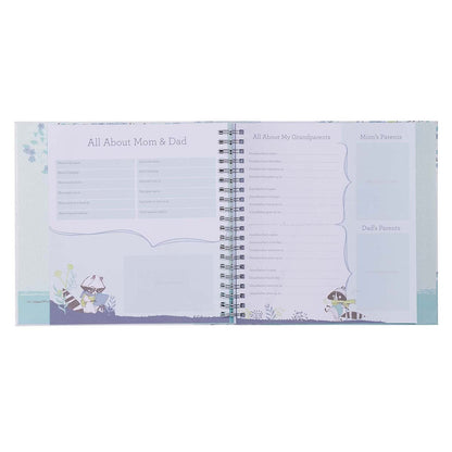 Padded Hardcover Memory Book | Baby Boy