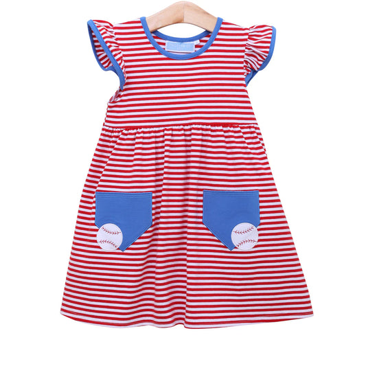 Baseball Pocket Dress | Trotter Street