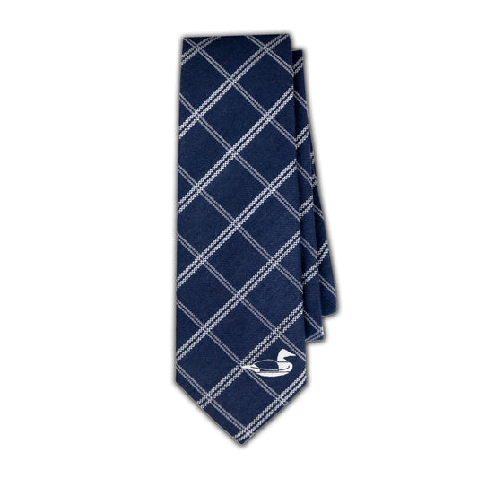 Blue Check Necktie | Dixie Decoys