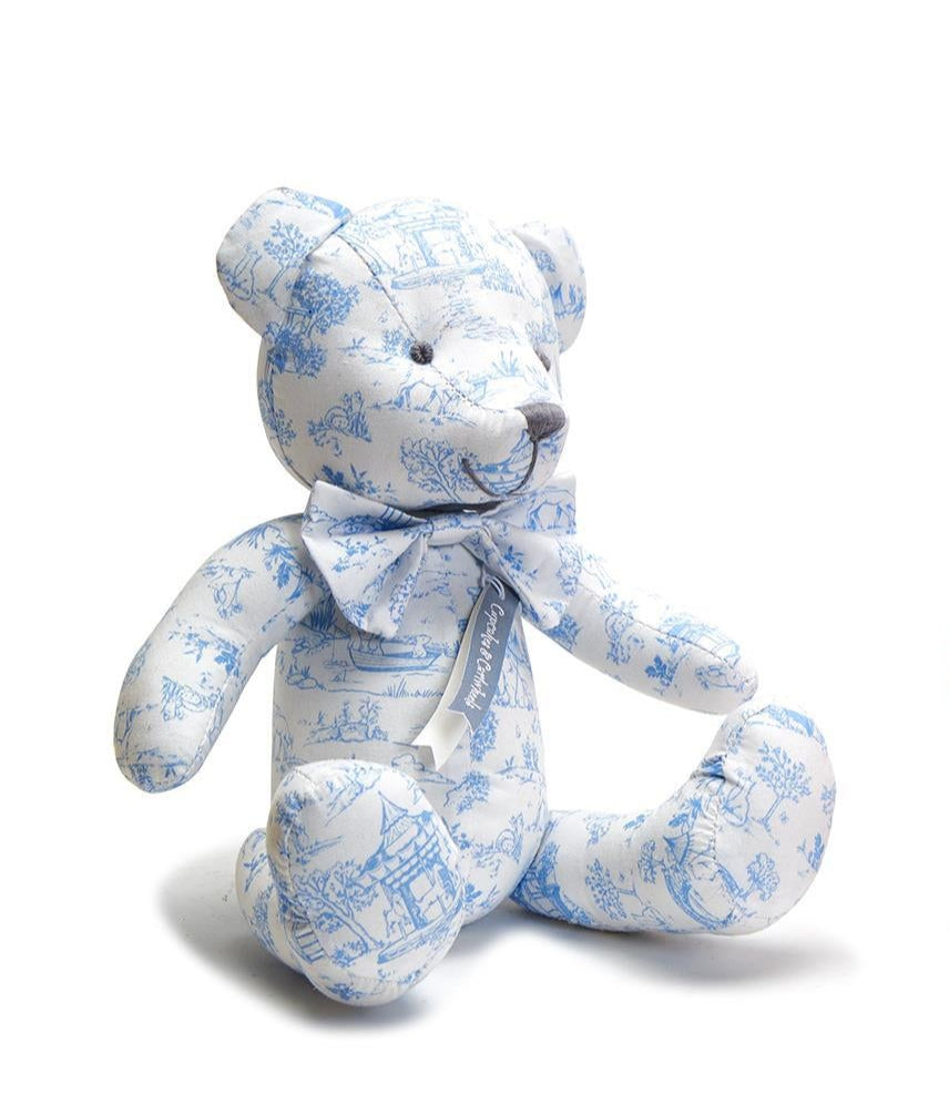 Animal Toile Pattern Stuffed Teddy Bear