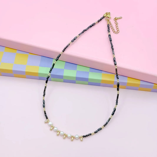 Princess Pearls Beaded Necklace