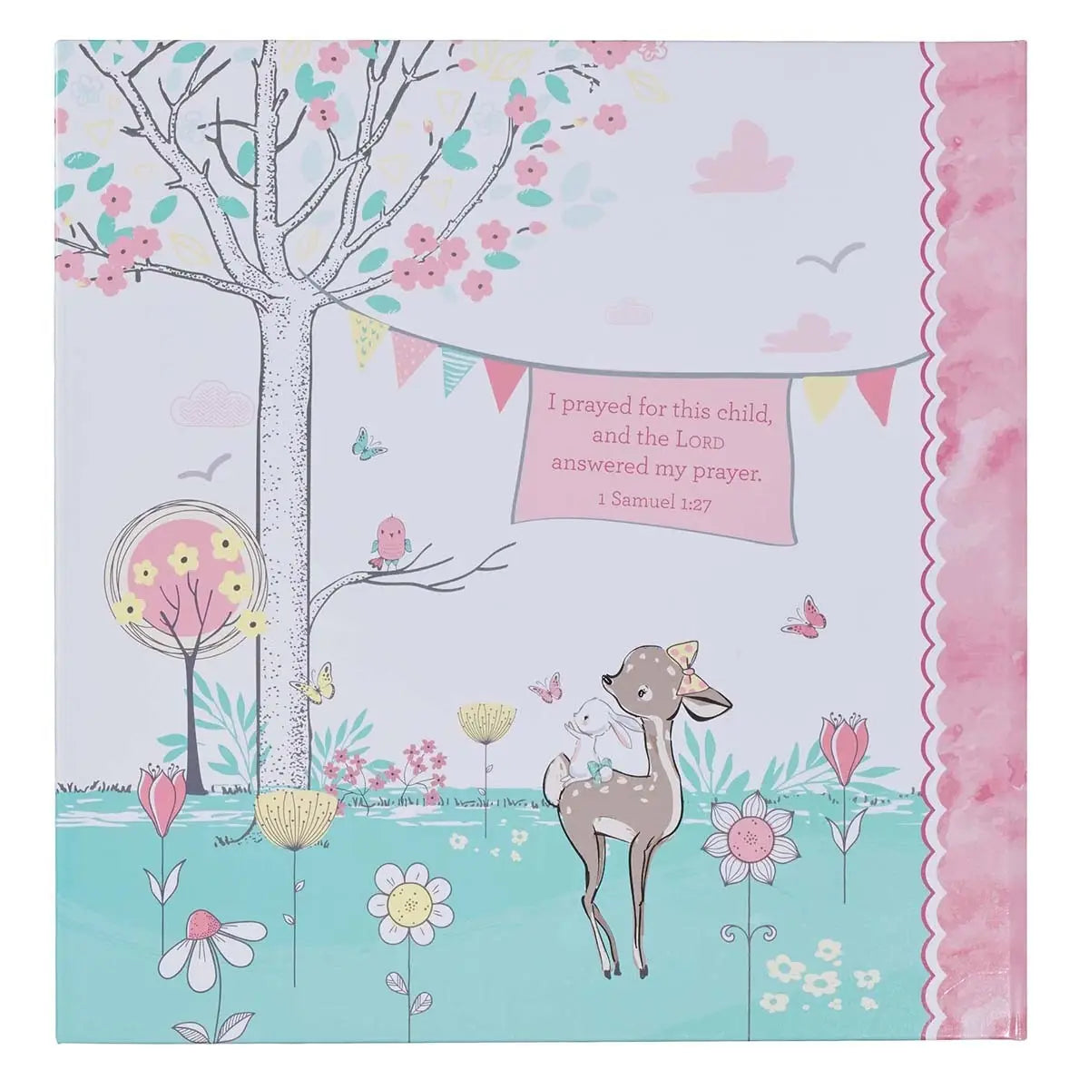 Padded Hardcover Memory Book | Baby Girl