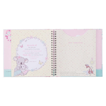 Padded Hardcover Memory Book | Baby Girl
