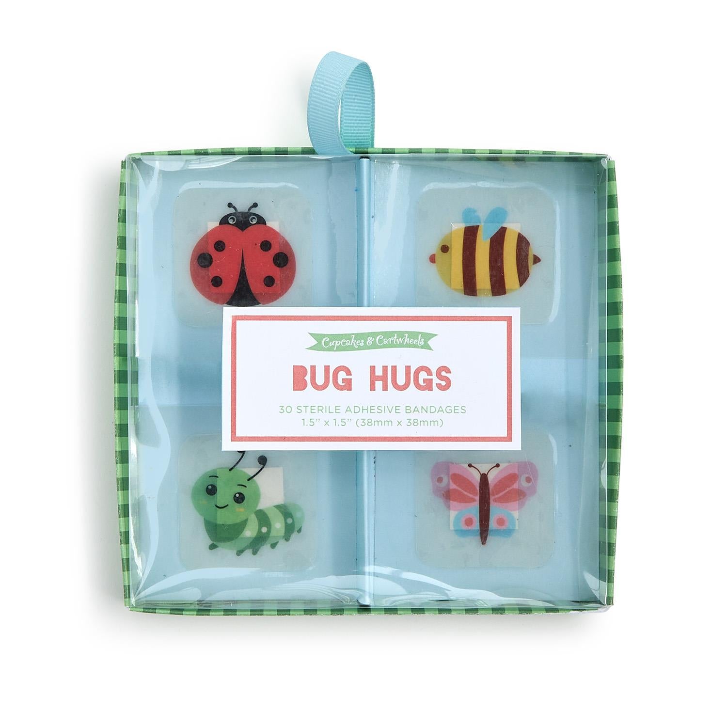 Bug Hugs Square Bandages In Gift Box | 32 Piece