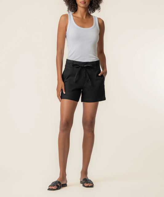 Katie Linen High Rise Shorts