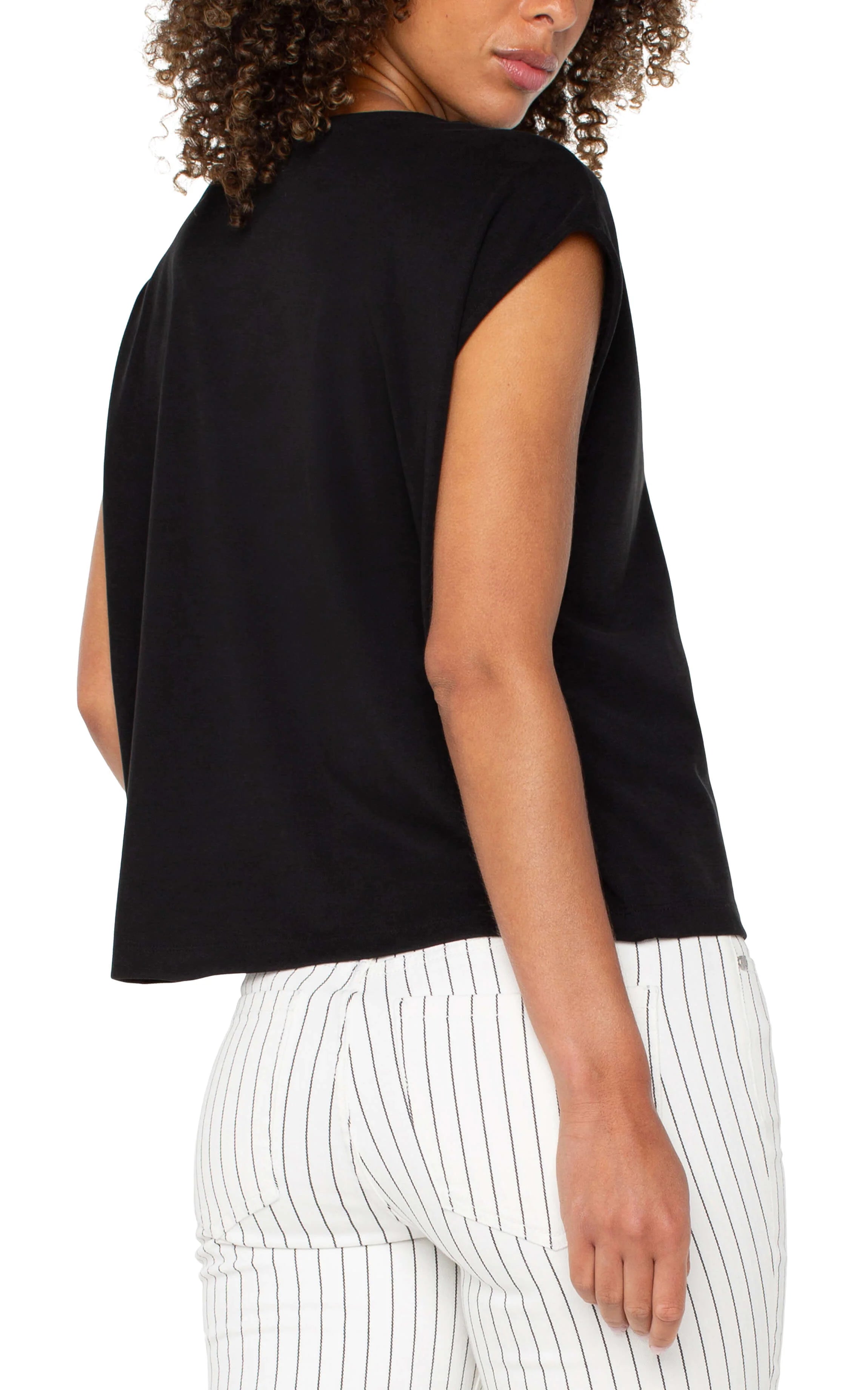 Dolman Sleeve V-neck Top | Liverpool