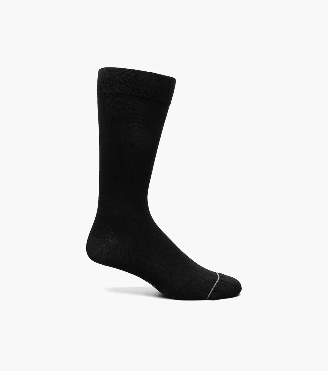 Men's Crew Dress Socks | Bamboo Flat