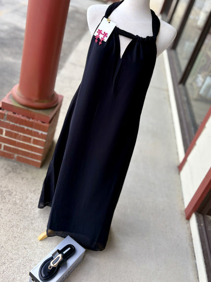 Black Halter Dress | Crosstree Lane