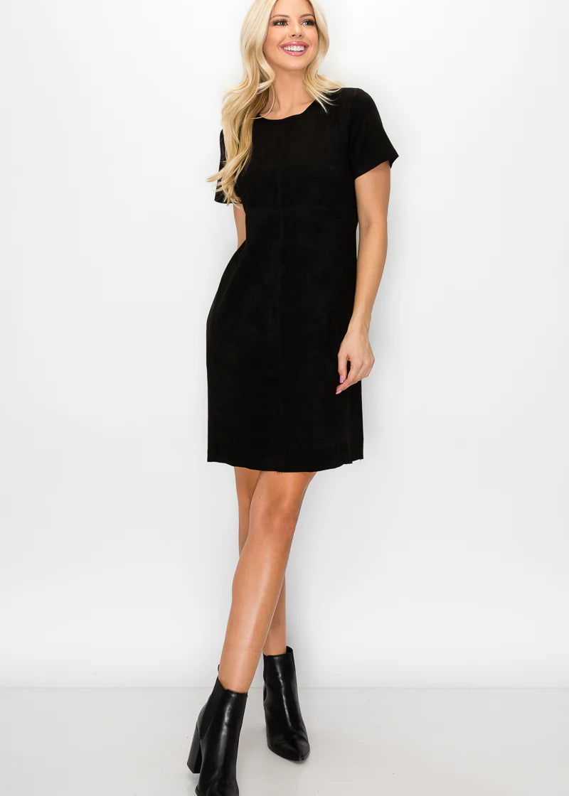 Audrey Round Neck Short Sleeve Dress