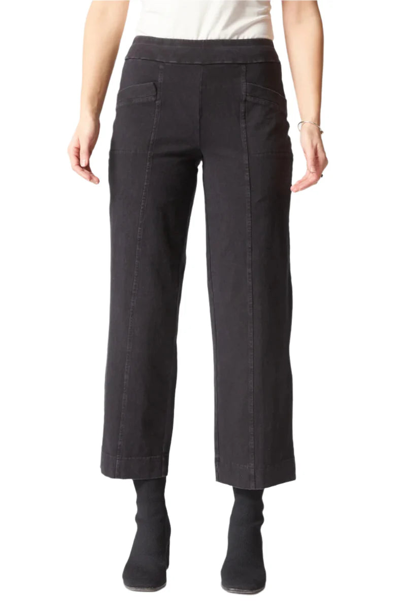 Stonewash Angle Pocket Flood Pants