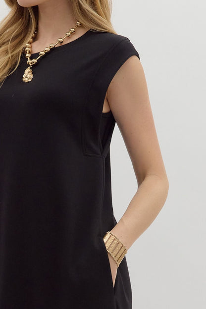 Soft Flow Midi Dress