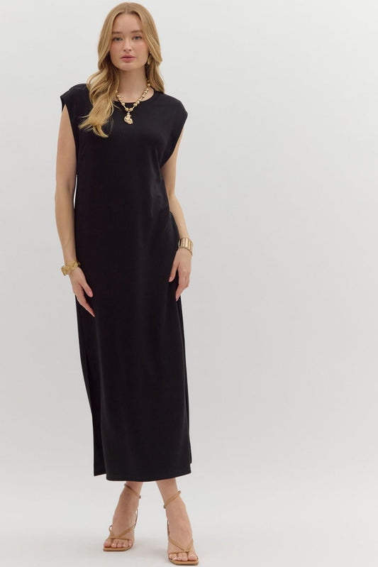 Soft Flow Midi Dress
