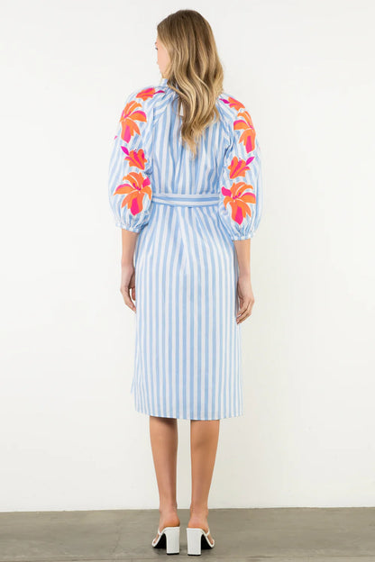 Seabreeze Bloom Midi Dress | THML