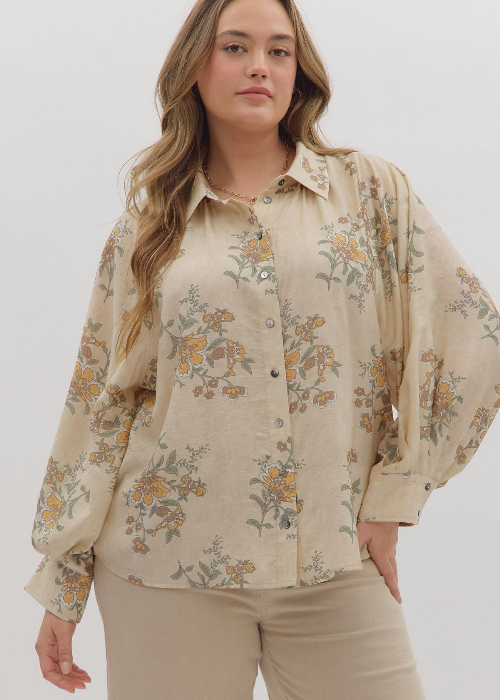Botanical Bloom Blouse