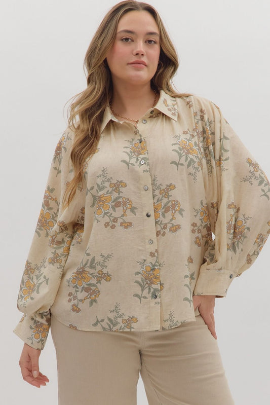 Botanical Bloom Blouse