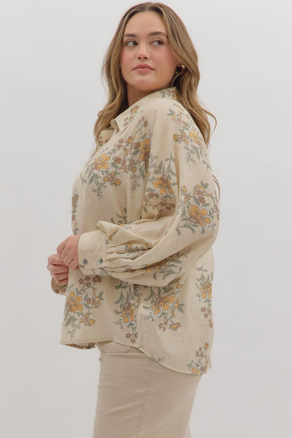 Botanical Bloom Blouse