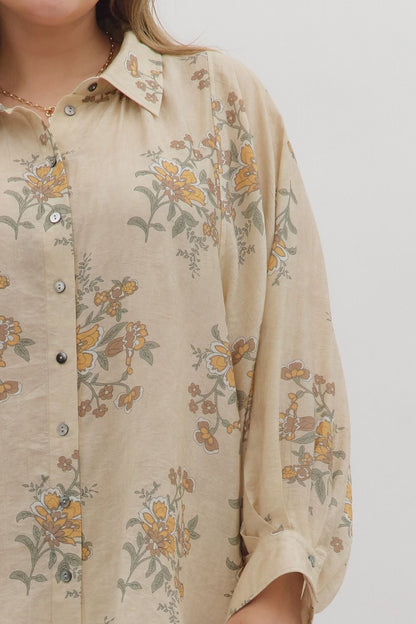Botanical Bloom Blouse