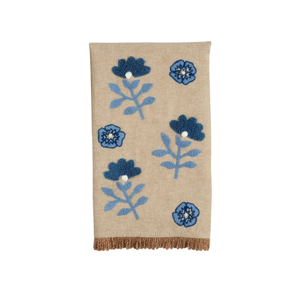 Embroidered Hand Towel | Mudpie