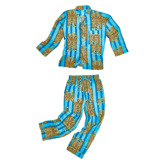 Cotton Tiger Printed Pajama Set