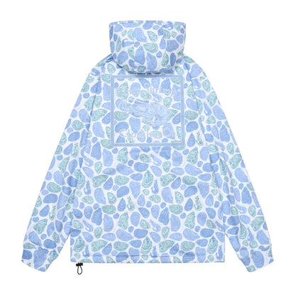 Blue Oyster Camo T-Shirt Hoodie