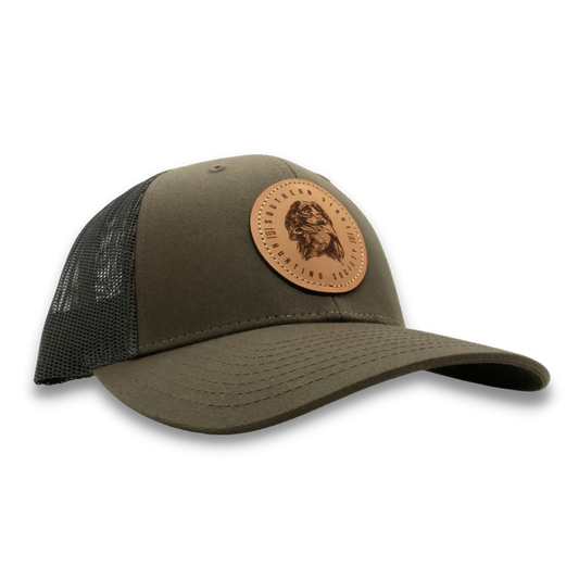 Boykin Retrieve Leather Patch Trucker Hat