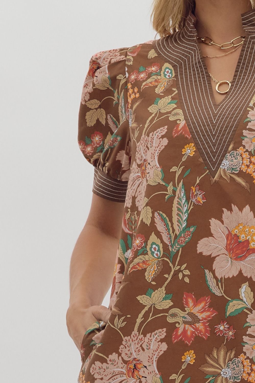 Blossom & Bloom Mini Dress