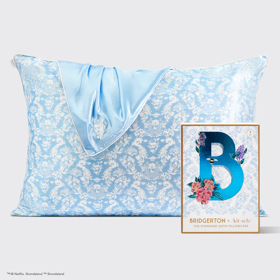 Standard Satin Pillowcase | Bridgerton Inspired Print