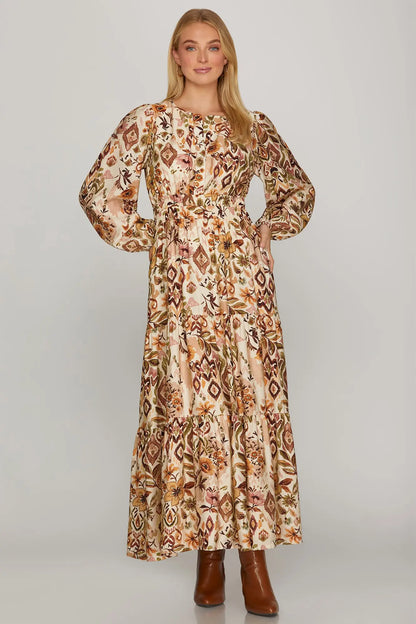 Wildflower Meadow Maxi Dress