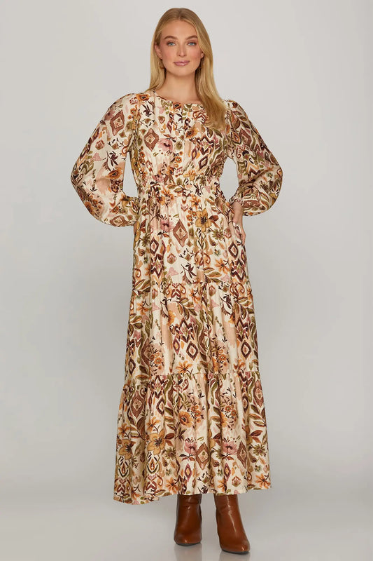 Wildflower Meadow Maxi Dress