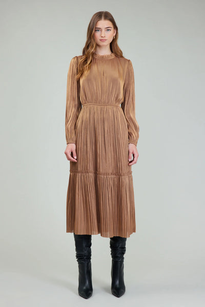 bristol midi dress Bristol Pleated Midi Dress – Winston Rivers