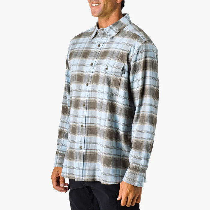 Lager Long Sleeve Flannel Shirt | Aftco