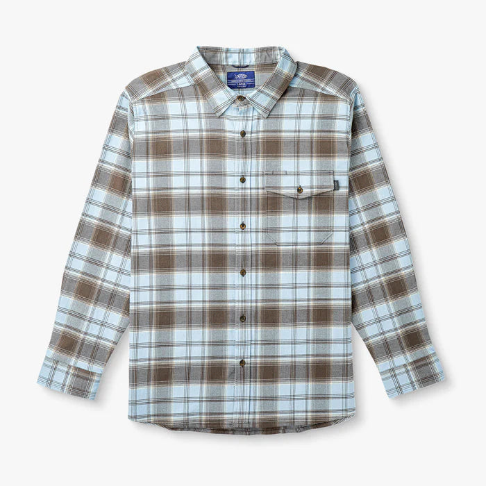 Lager Long Sleeve Flannel Shirt | Aftco