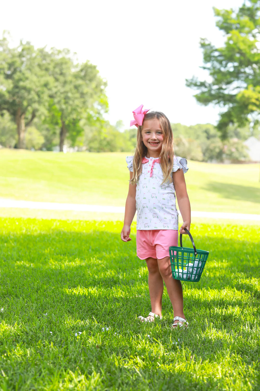 Caddy Club Scalloped Short Set | Trotter Street