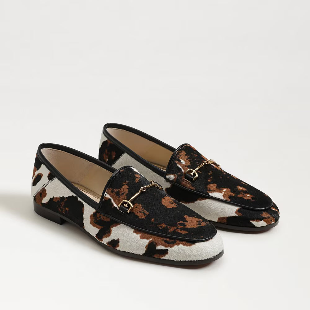Loraine Bit Loafer | Cow Print Calf Hair