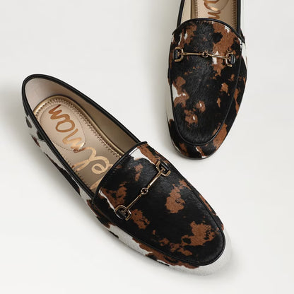 Loraine Bit Loafer | Cow Print Calf Hair