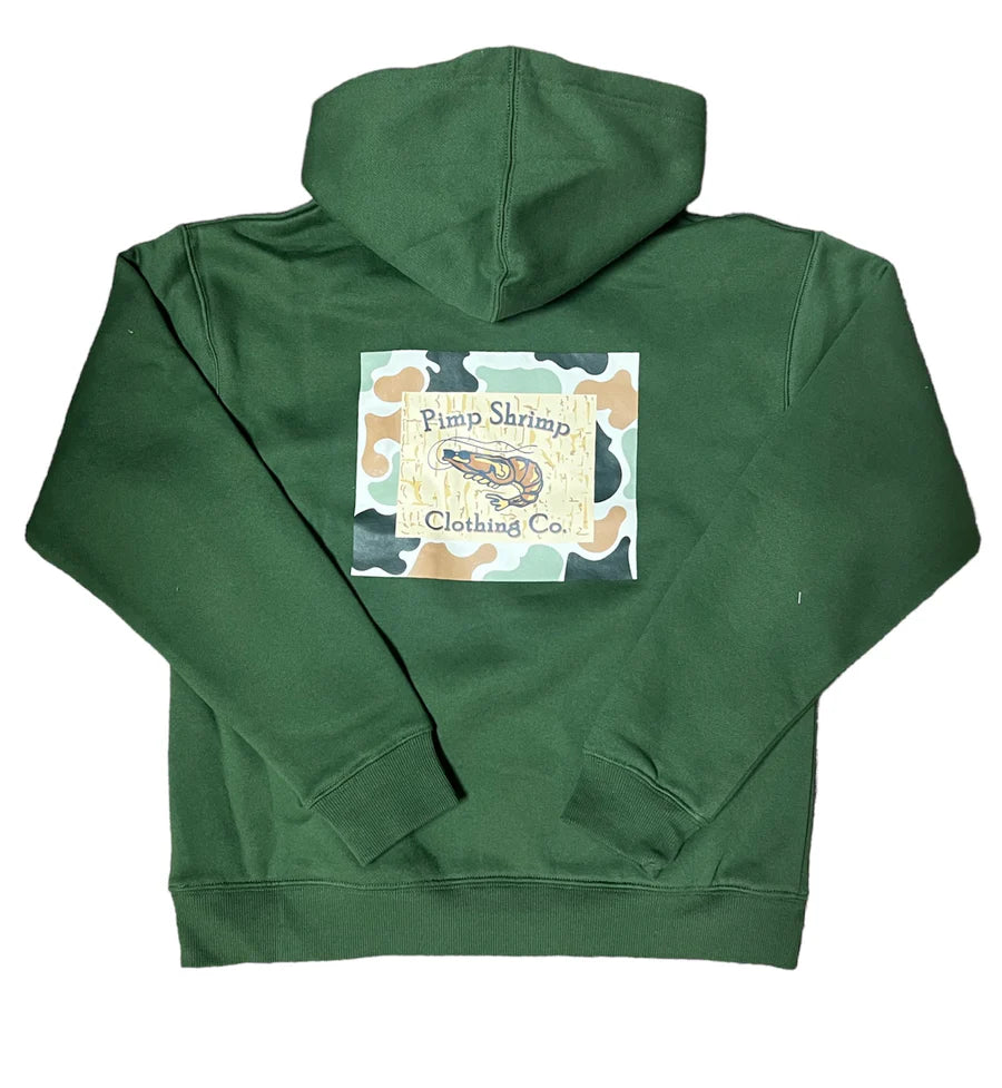 Camo Back Hoodie | Youth