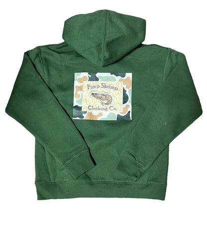 Camo Back Hoodie | Youth