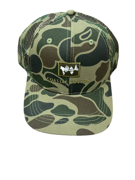 Coastal Structured Twill Trucker Hat | Coastal Cotton