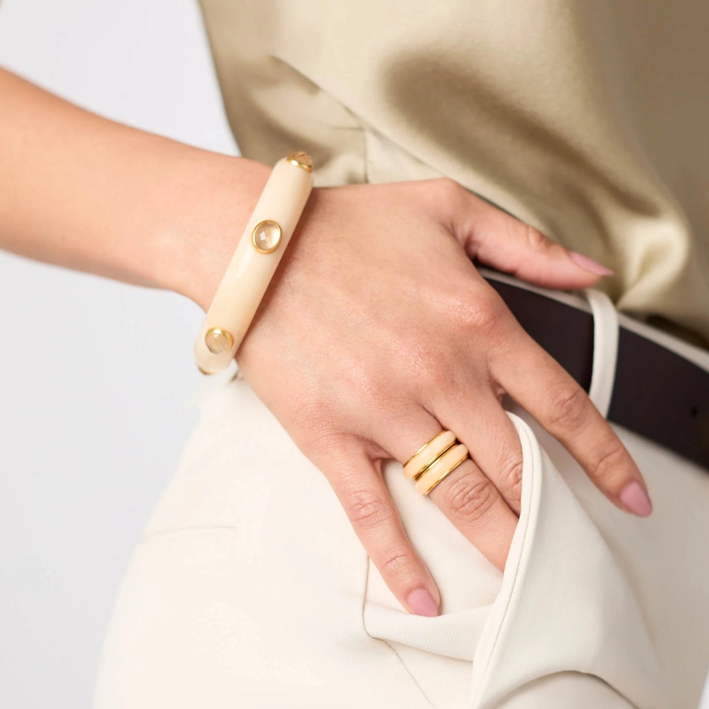 Carnaby Stone Bangle | Julie Vos