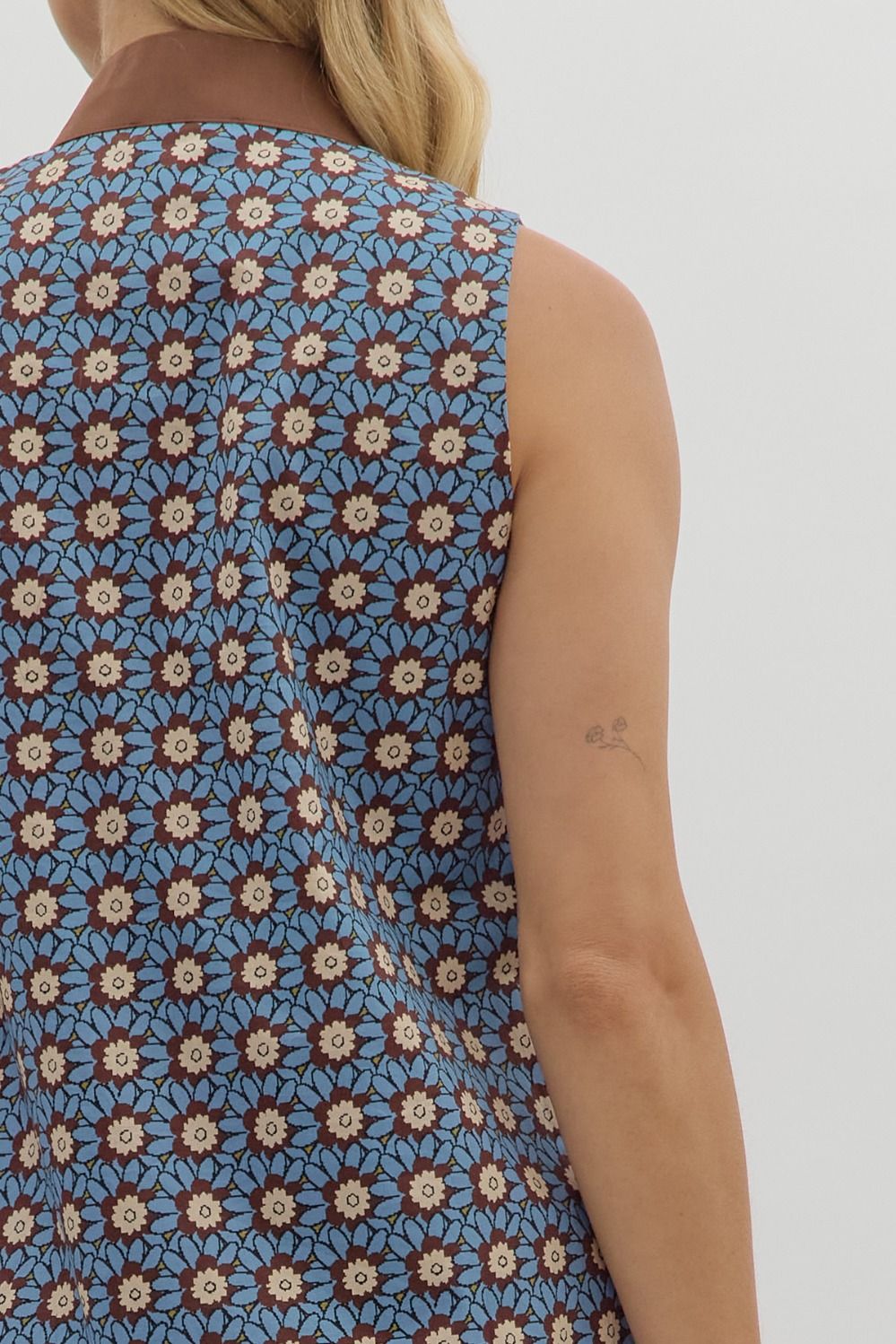 Falling Petals Mini Dress