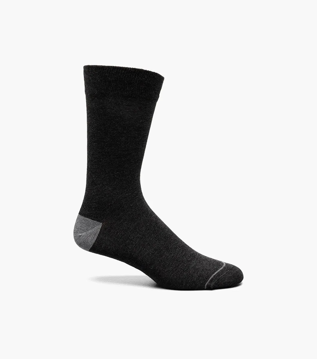 Men's Crew Dress Socks | Bamboo Flat