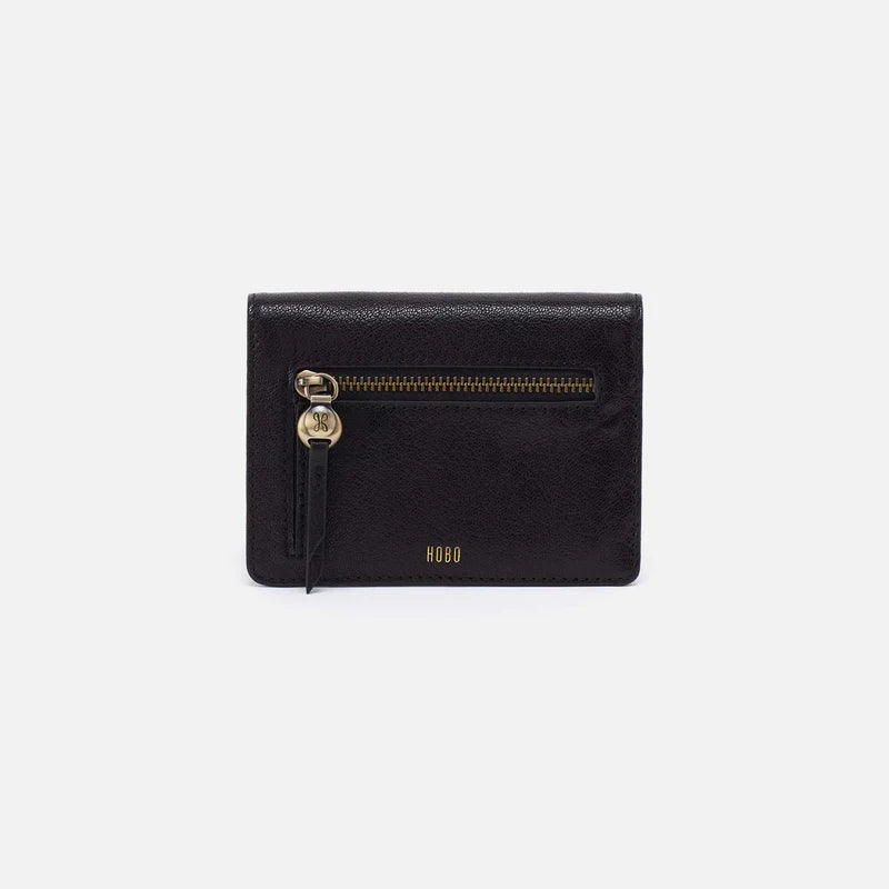Hutton Small Wallet | Micrograin Leather | HOBO