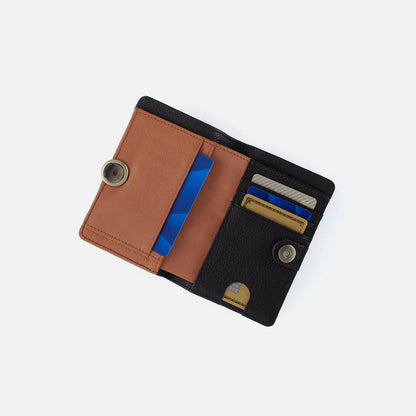Hutton Small Wallet | Micrograin Leather | HOBO