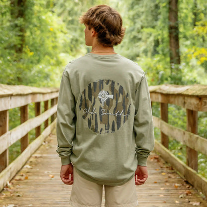 Camo Long Sleeve Shirt | Old South