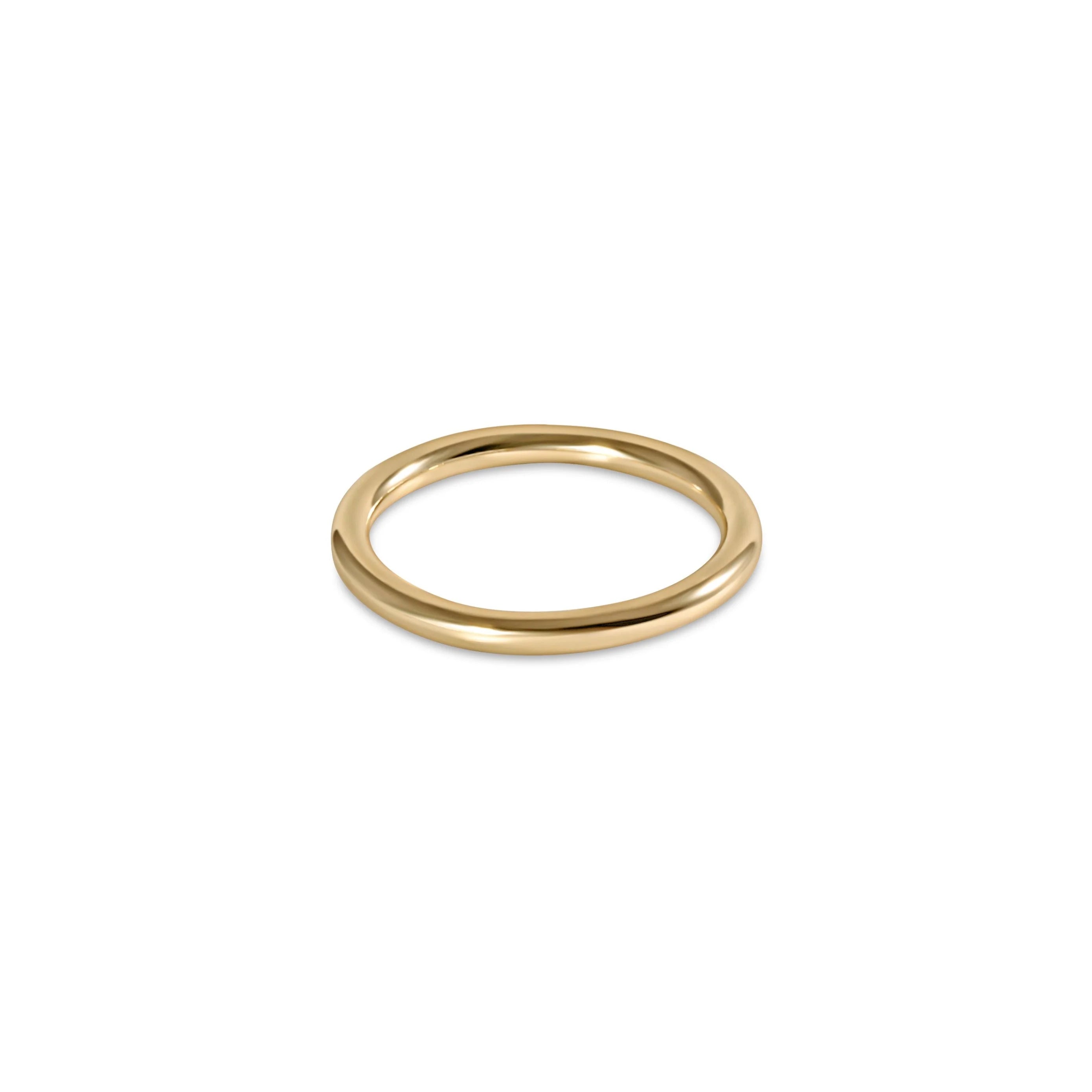 Classic Gold Band Ring | enewton